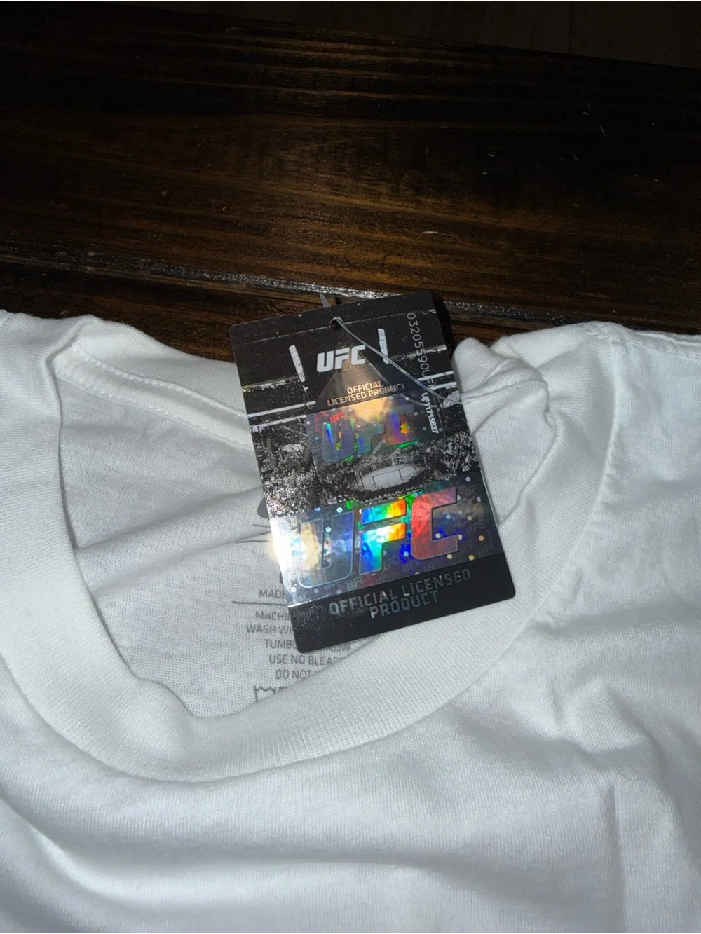 UFC Official Jacksonville Florida White graphic tee. 100% cotton
